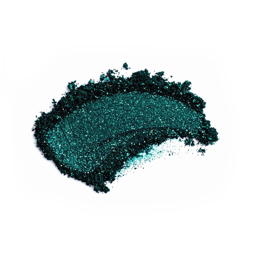Glitter Eyeshadow Dust – Aquamarine (GLT03) | Ultra - Fine Loose Glitter for Eyes, Face & Nails | Vegan, Paraben - Free, Cruelty - Free - La magie de maman