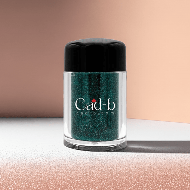 Glitter Eyeshadow Dust – Aquamarine (GLT03) | Ultra - Fine Loose Glitter for Eyes, Face & Nails | Vegan, Paraben - Free, Cruelty - Free - La magie de maman