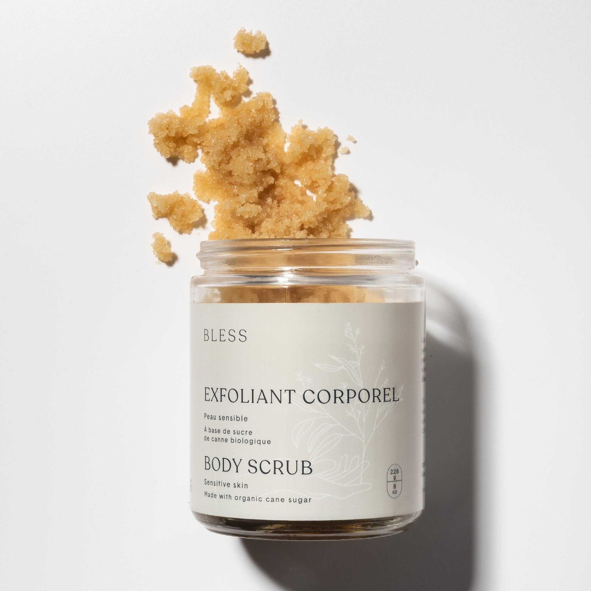 Exfoliant corps Peau Sensible - La magie de maman