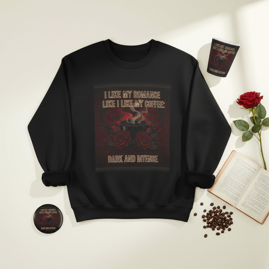 Dark Romance Lover's Set — Save 15% — Coffee, Books & Gothic Vibes - La magie de maman
