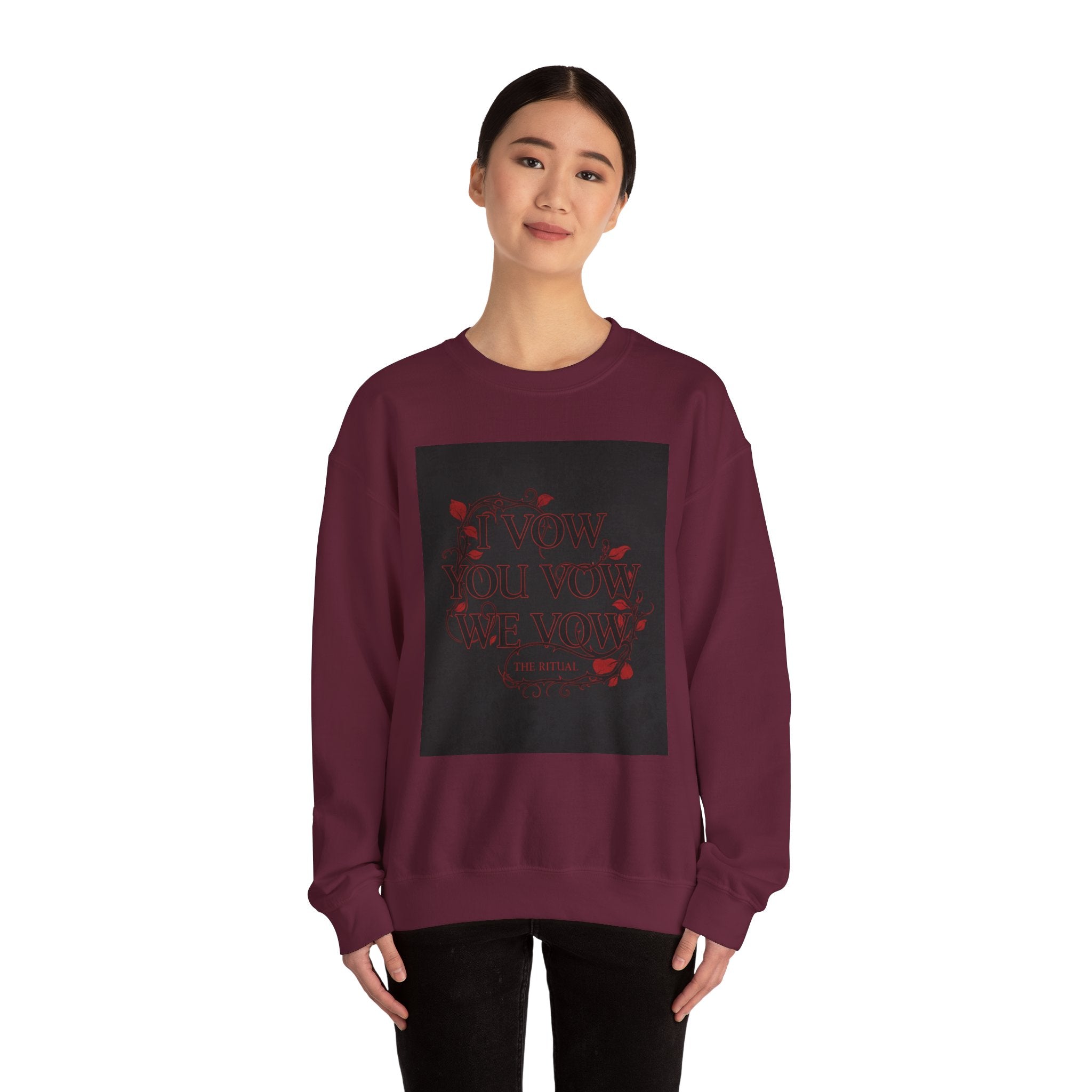 Crewneck Sweatshirt — I vow, you vow, we vow - La magie de maman