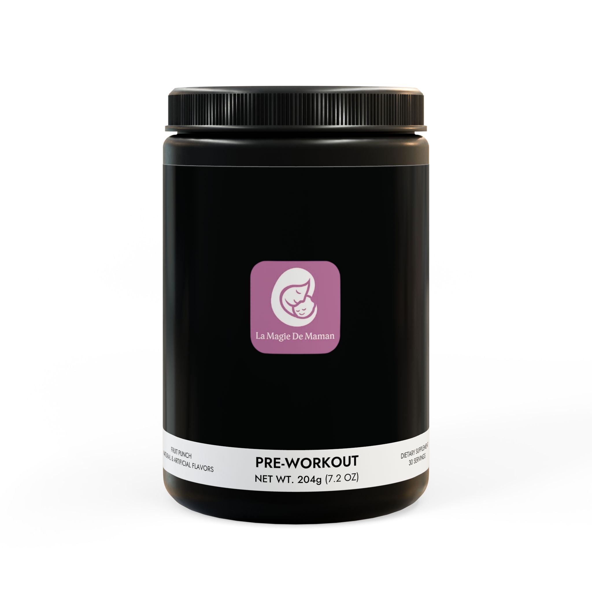 Pre - Workout Supplement, Fruit Punch (204g, 7.1oz) - La magie de maman