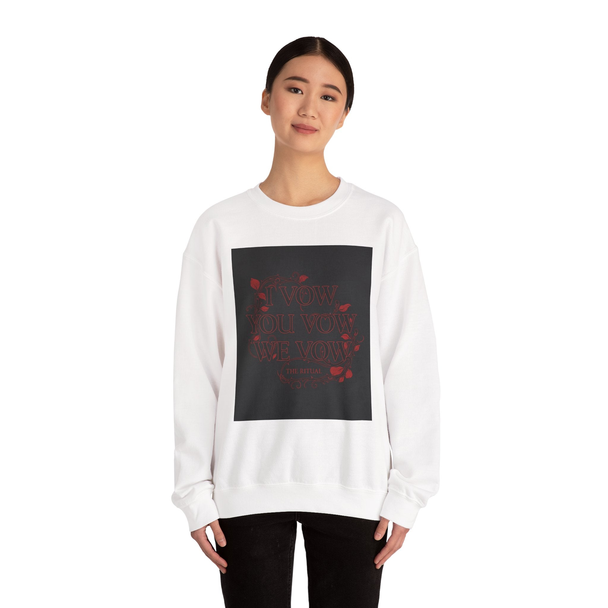 Crewneck Sweatshirt — I vow, you vow, we vow - La magie de maman