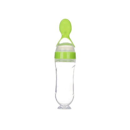 Biberon avec cuillère pour nouveau-né | EasyBottle™ - La magie de maman