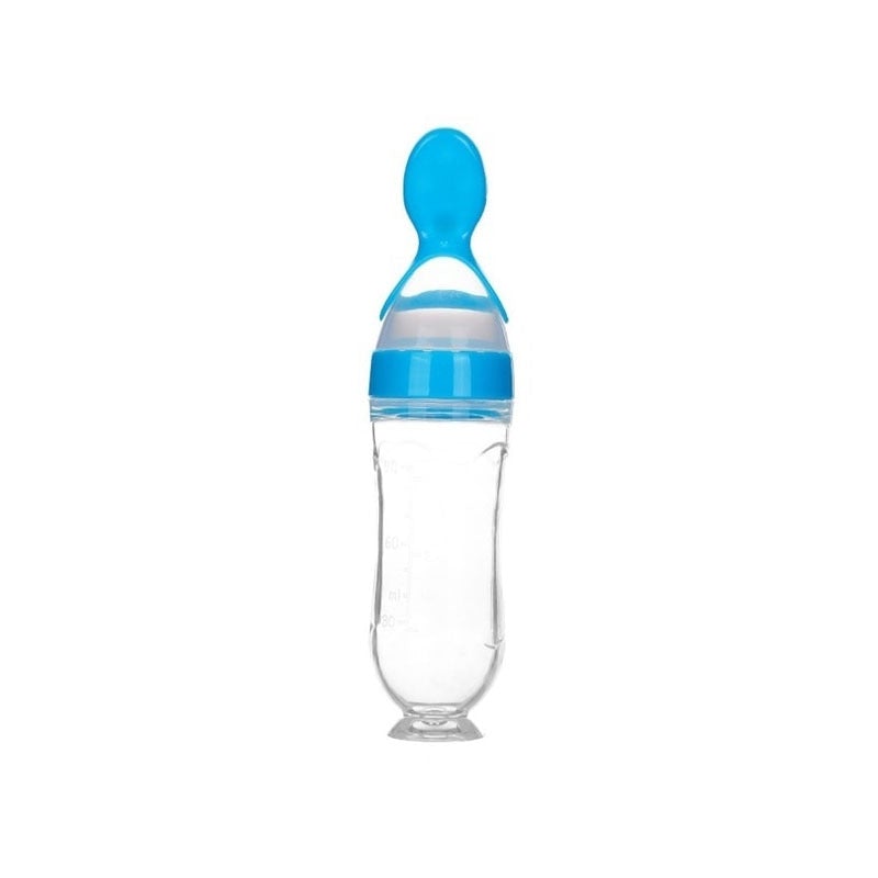 Biberon avec cuillère pour nouveau-né | EasyBottle™ - La magie de maman