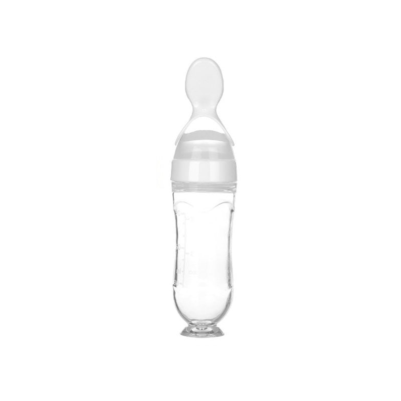 Biberon avec cuillère pour nouveau-né | EasyBottle™ - La magie de maman