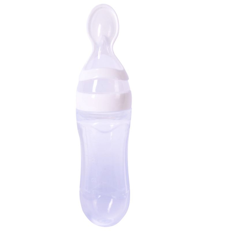 Biberon avec cuillère pour nouveau-né | EasyBottle™ - La magie de maman