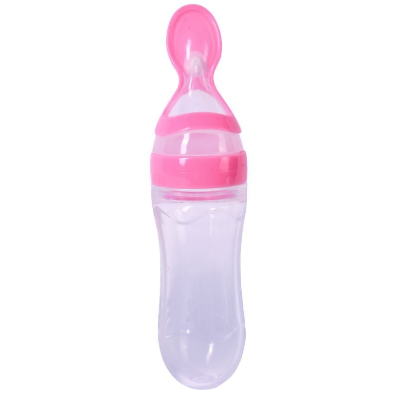 Biberon avec cuillère pour nouveau-né | EasyBottle™ - La magie de maman